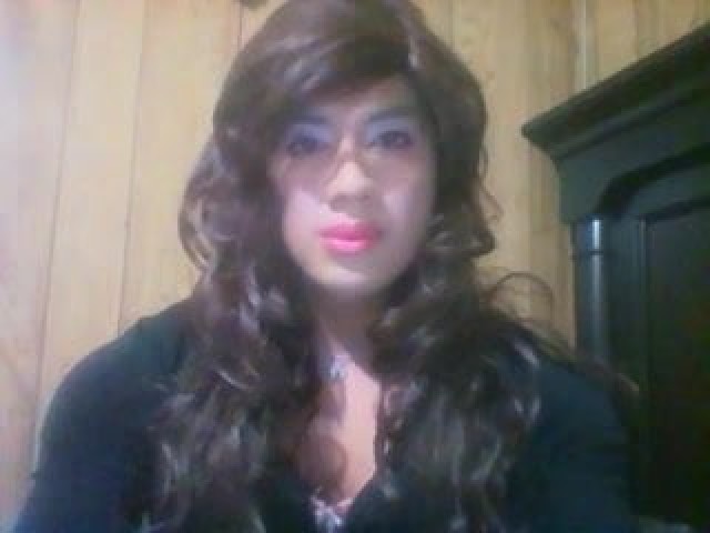 Permelia Shemale Masturbating Brunette Jerked Transsexual Jerking