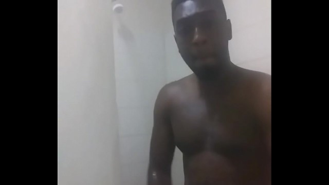 Marlee Shower Scene Solo Sex Blackcock Webcam Shower Black Gay